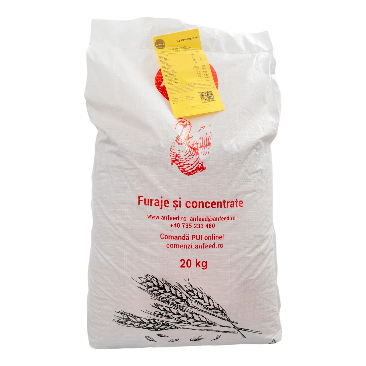 Furaj pentru curci în creștere :: 20 kg