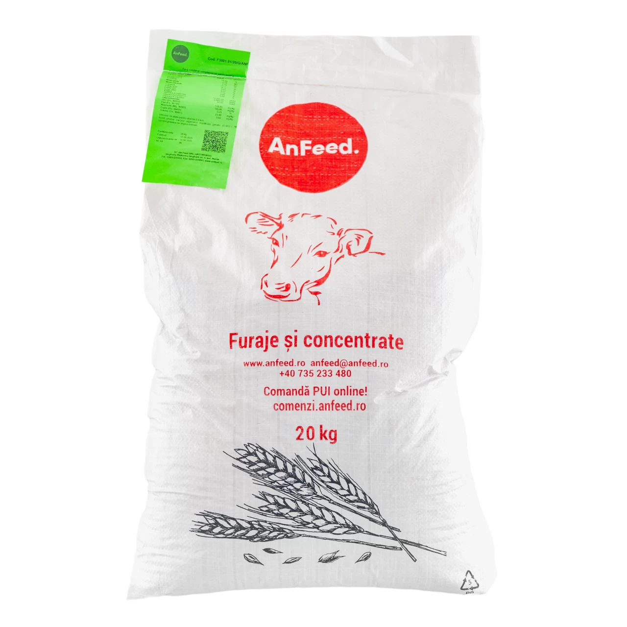 Concentrat pentru vaci de lapte :: 20 kg