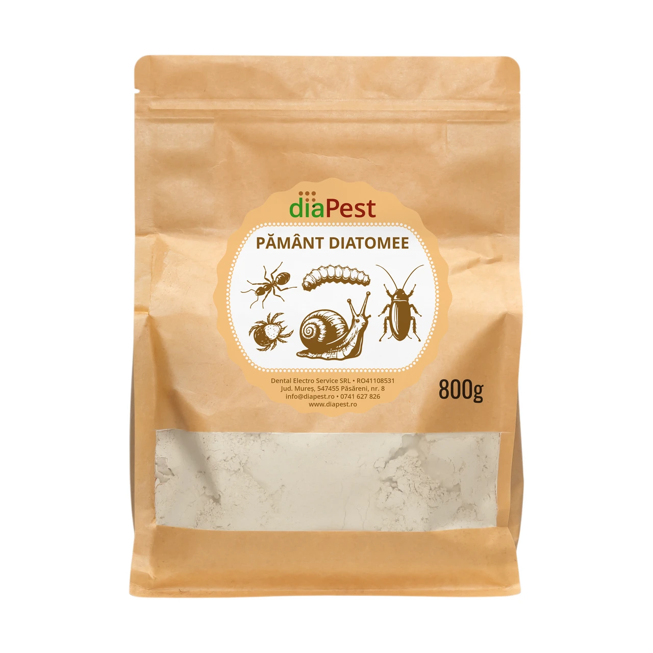 Pământ diatomee, 800 g